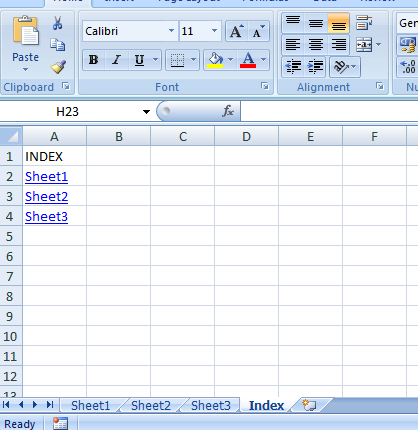 kutools excel create index in workbook