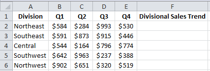 Excel Data Table